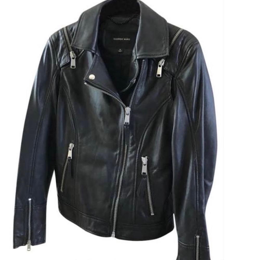 Andrew Marc Leather Moro Jacket